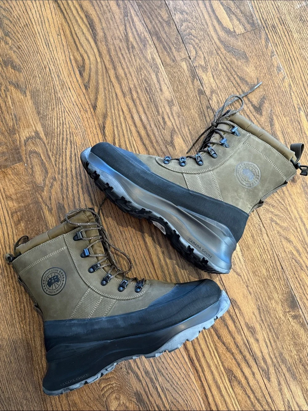 Canada Goose Armstrong Boot Military Green and Black Size 13